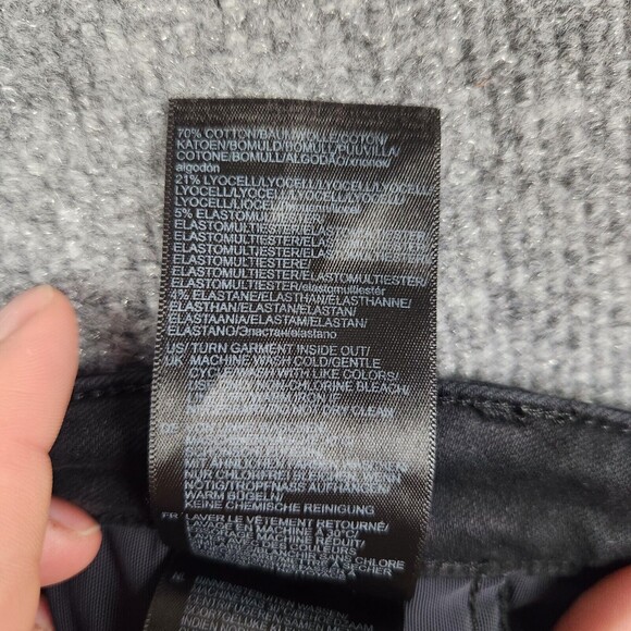 NYDJ Not Your Daughter Black Curves 360 CFOZ2637 Slim High Rise Jeans SIZE 18 - Picture 15 of 16